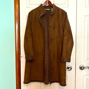 LL Bean Sherpa Lined Winter Coat Medium
